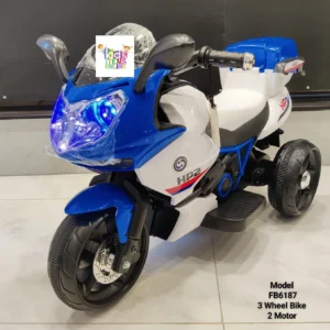 Kids Electric 3-Wheeler Bike Low Price Pakistan | 6V Double Motor Ride-On Toy