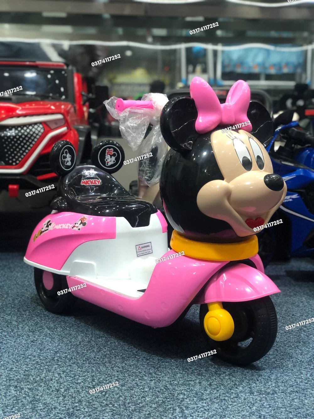 Premium Kids Electric Vespa Scooty Bike | Character Scooters