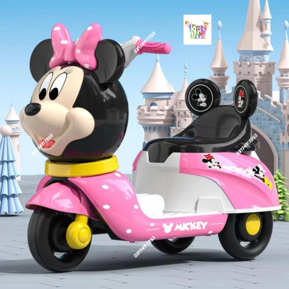 Premium Kids Electric Vespa Scooty Bike | Character Scooters